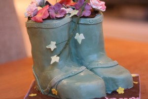 Wellies cake